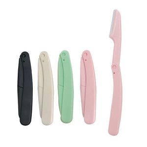 1 Pcs  Professional Trimmer Safe Blade Shaping Knife Eyebrow Blades Face Hair Removal Scraper Shaver Makeup Beauty Tools