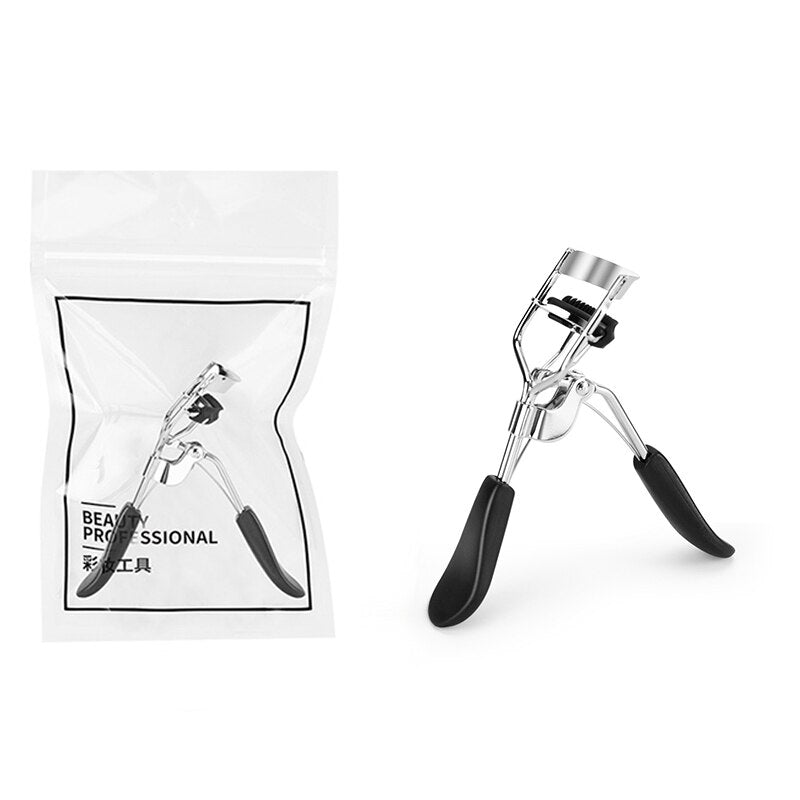 1Pcs Eyelash Curler Stainless Steel Beauty Makeup Tools Natural Curling Fits The Eye Shape Lashes Accessories