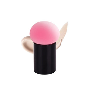 1Pcs Fashion Pro Bevel-shaped Bullet Handle Puff Makeup Foundation Beauty Pen Sponge Puff Make Up Sponge Women Cosmetic Brushes