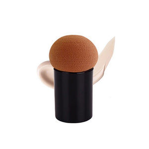 1Pcs Fashion Pro Bevel-shaped Bullet Handle Puff Makeup Foundation Beauty Pen Sponge Puff Make Up Sponge Women Cosmetic Brushes