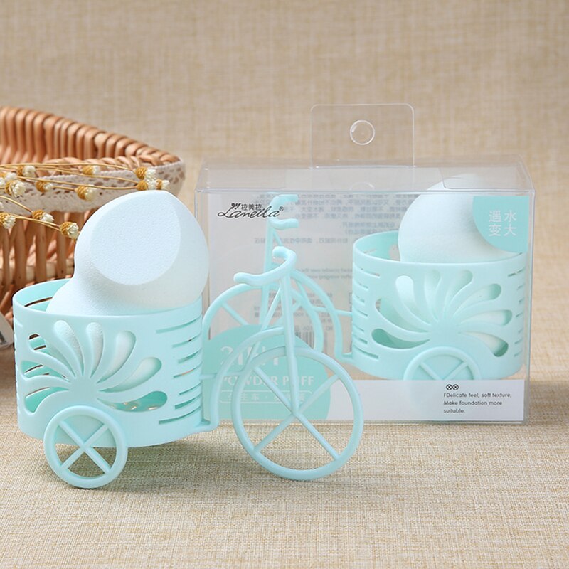 1Pcs Makeup Sponge Bicycle Holders Cosmetic Puff Display Stand  Sponge Drying Holder Bracket Make Up Storage Puff Support