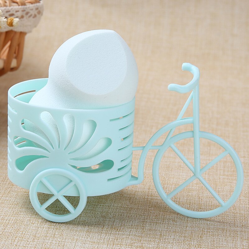 1Pcs Makeup Sponge Bicycle Holders Cosmetic Puff Display Stand  Sponge Drying Holder Bracket Make Up Storage Puff Support