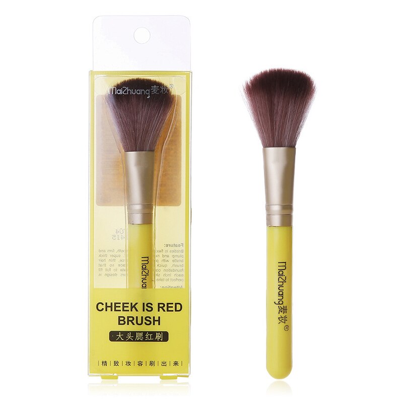 1Pcs Portable Makeup Brushes Contour Concealer Powder Blush Brush Foundation Brush Cosmetic Beauty Makeup Tools Accessories