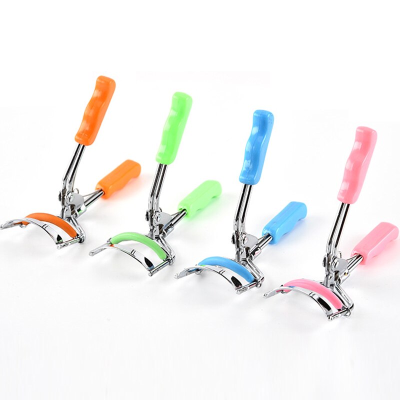 1Pcs Professional Eyelash Curler With Comb Tweezers Curling Eyelash Clip Cosmetic Eye Beauty Tool