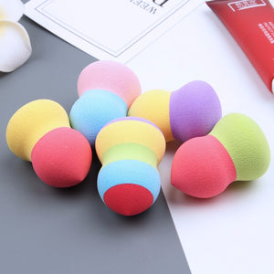 1Pcs Rainbow Makeup Sponge Cosmetic Puff Soft Foundation Makeup Tool