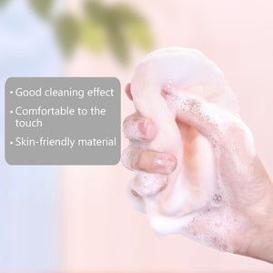 1Pcs Soft Wood Pulp Sponge Cellulose Compress Cosmetic Puff Facial Washing Sponge Face Care Cleansing Makeup Remover Tools