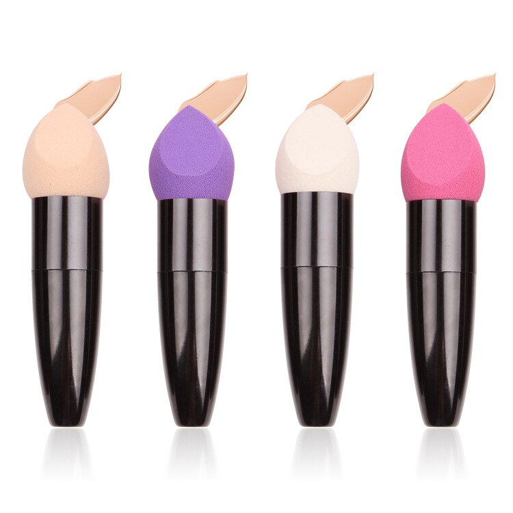 1Pcs Women Mushroom Head Foundation Powder Sponge Beauty Cosmetic Puff Face Makeup Brushes Tools with Handle