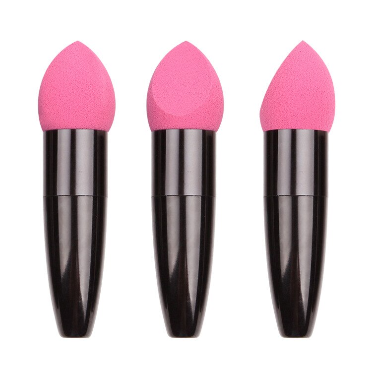 1Pcs Women Mushroom Head Foundation Powder Sponge Beauty Cosmetic Puff Face Makeup Brushes Tools with Handle