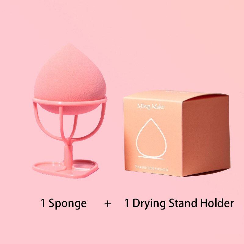 1Set Makeup Sponge Professional Cosmetic Puff For Foundation Concealer Cream Make Up Soft Water Sponge Puff Wholesale