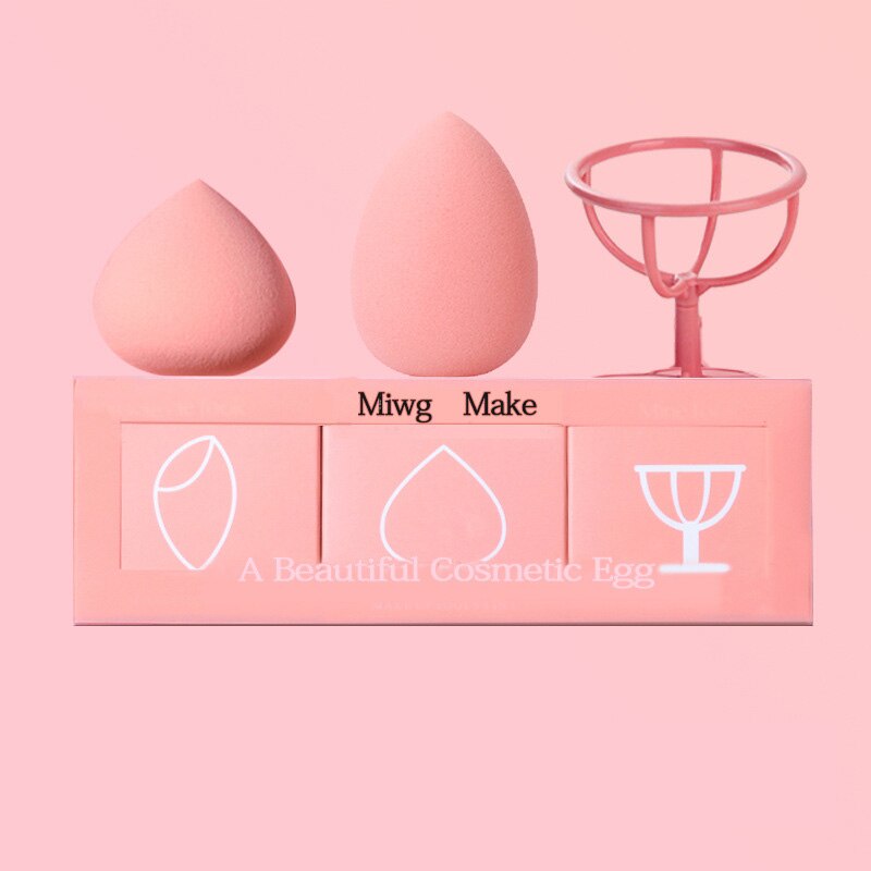 1Set Makeup Sponge Professional Cosmetic Puff For Foundation Concealer Cream Make Up Soft Water Sponge Puff Wholesale