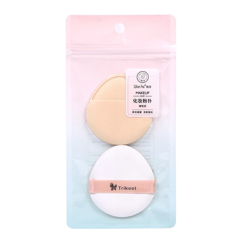 2Pcs Cosmetic Puff Soft Facial Beauty Sponge Powder Puff Pads Face Foundation Cosmetic Tool Make Up Tools