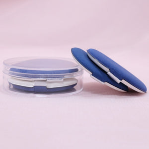 2pcs Smooth Cosmetic Puff Facial Powder Puff Soft Makeup Foundation Sponge Cosmetic Air Cushion Pad Beauty Tool