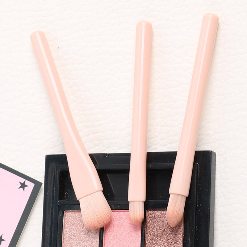 4in1 Portable Telescopic Makeup Brushes Loose Powder Eye Shadow Brush Foundation Cosmetic Beauty Makeup Tools Accessories