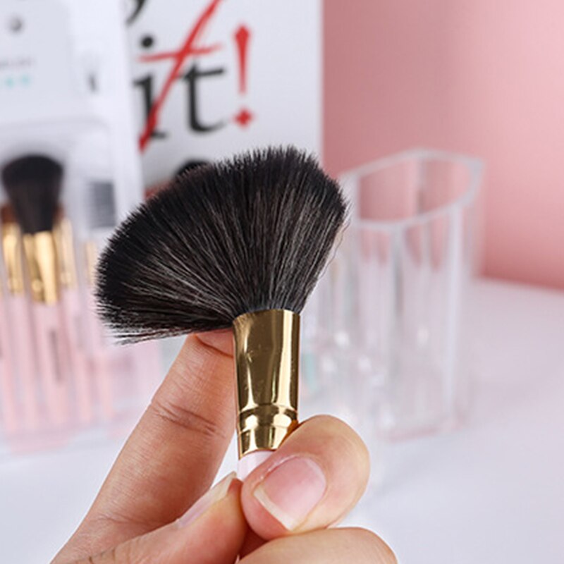 5Pcs/Set Beauty Makeup Brushes Set Nylon Blush Eyebrow Eyelash Eye Shadow Brush Foundation Cosmetic Makeup Tools Set Accessories