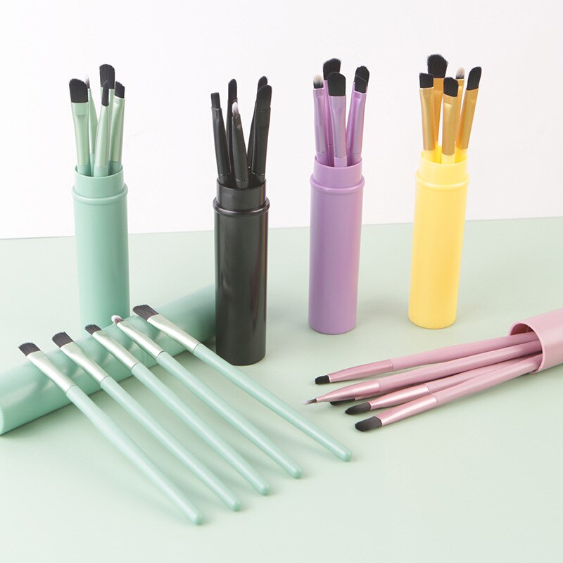 5Pcs/Set Soft Eyeshadow Brush Makeup Brush Tool Lip Brush Eyebrow brush Makeup Tools