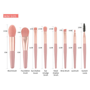 8Pcs/Set Make Up Brushes Multifunctional Makeup Brush Concealer Eyeshadow Foundation Makeup Brush Set Tool