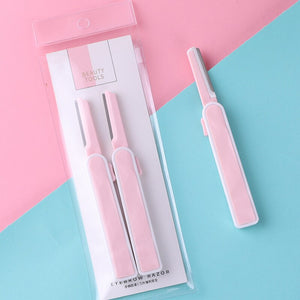 Eyebrow Trimmer Makeup Knife Eyebrow Blades Face Hair Removal Safe Scraper Shaver Makeup Beauty Tools